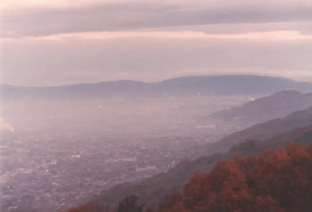 高安山からの風景