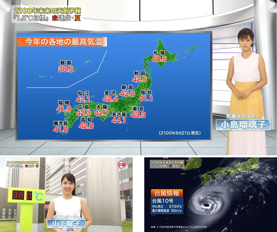 未来天気予報のイメージ画像